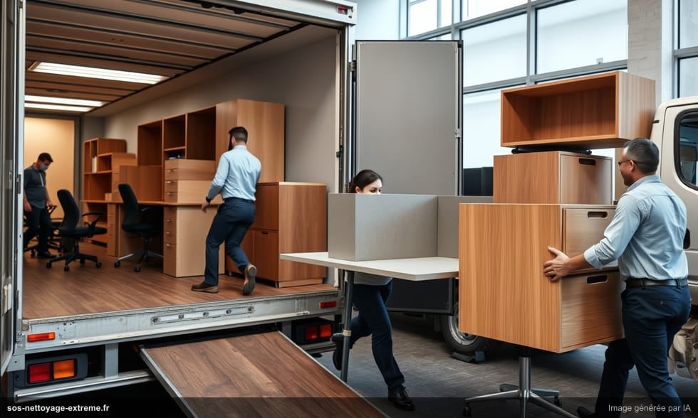 Débarras de bureau et mobilier professionnel : guide complet