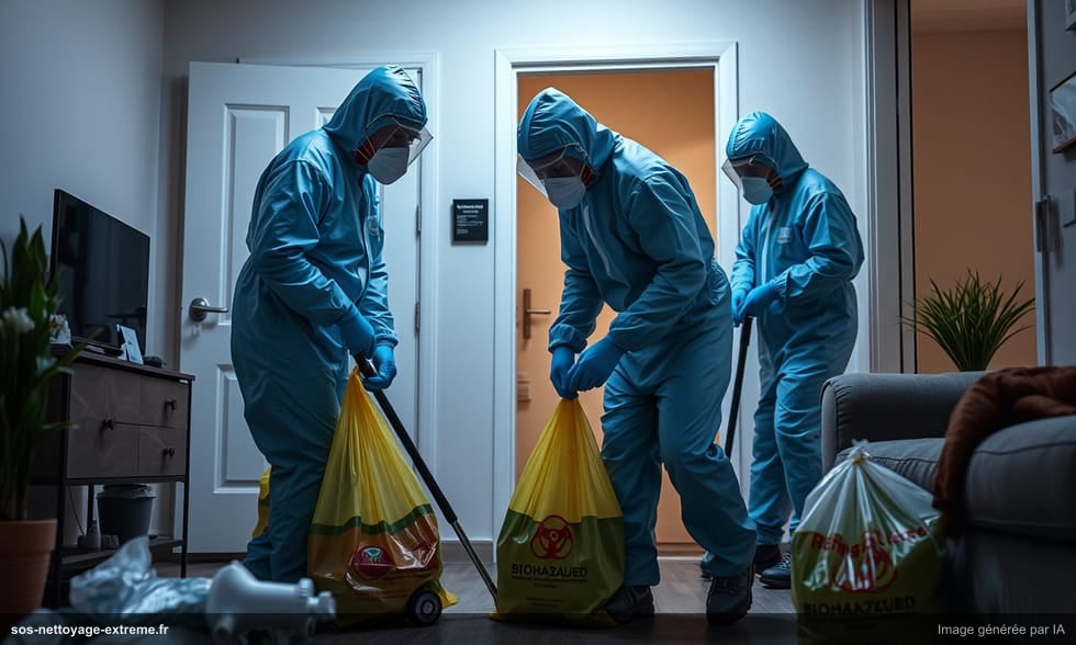 Décontaminer un logement après un décès non découvert