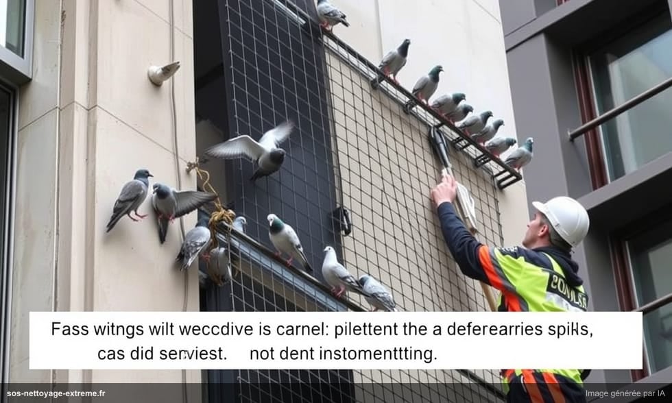 Dépigeonnage : méthodes légales et coûts en 2026