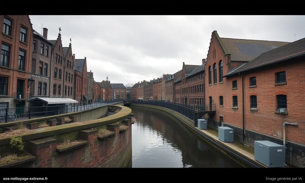 Dératisation à Lille : zones industrielles et canaux flamands
