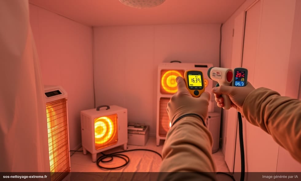 Désinsectisation des punaises de lit par traitement thermique