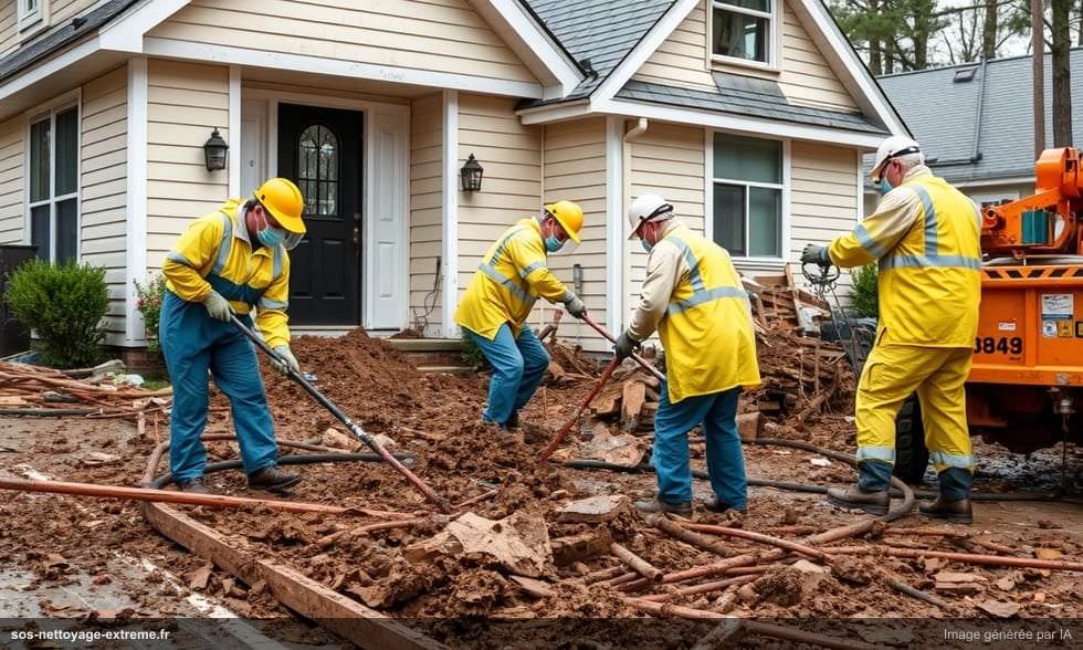 Nettoyage après catastrophe naturelle : les réflexes à avoir
