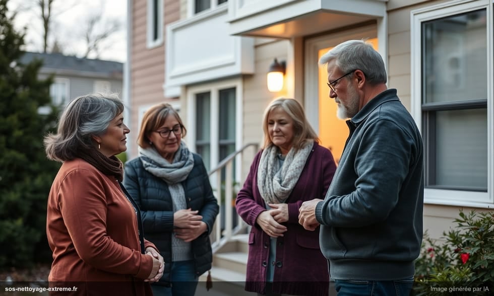 Nettoyage après décès : aspects psychologiques pour les proches