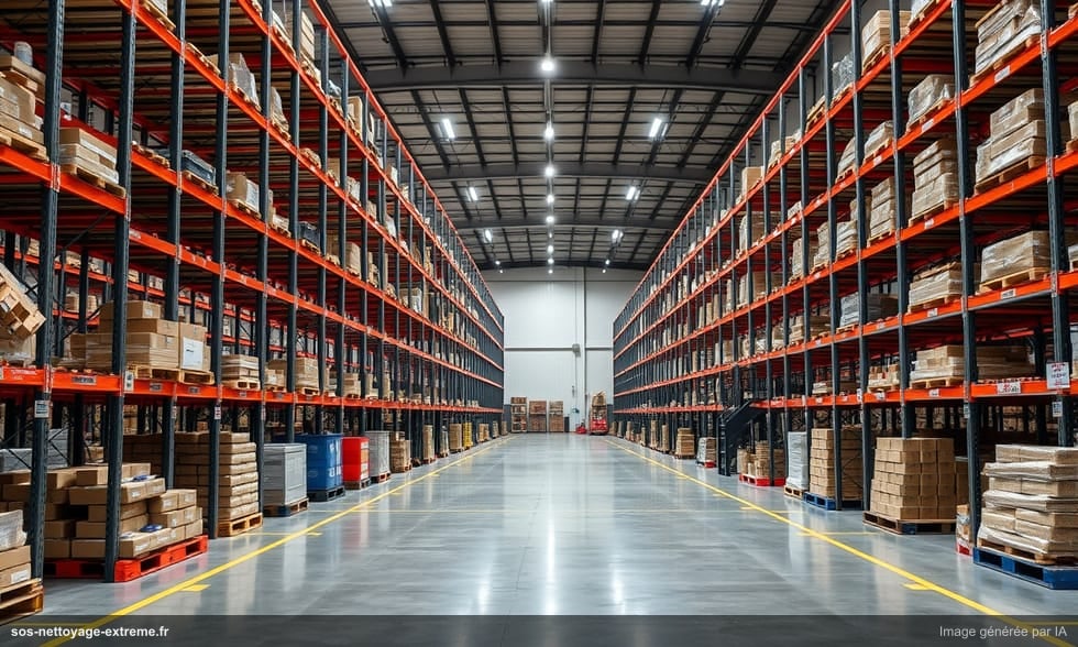 Nettoyage d'entrepôt logistique : nuisibles et conformité ICPE