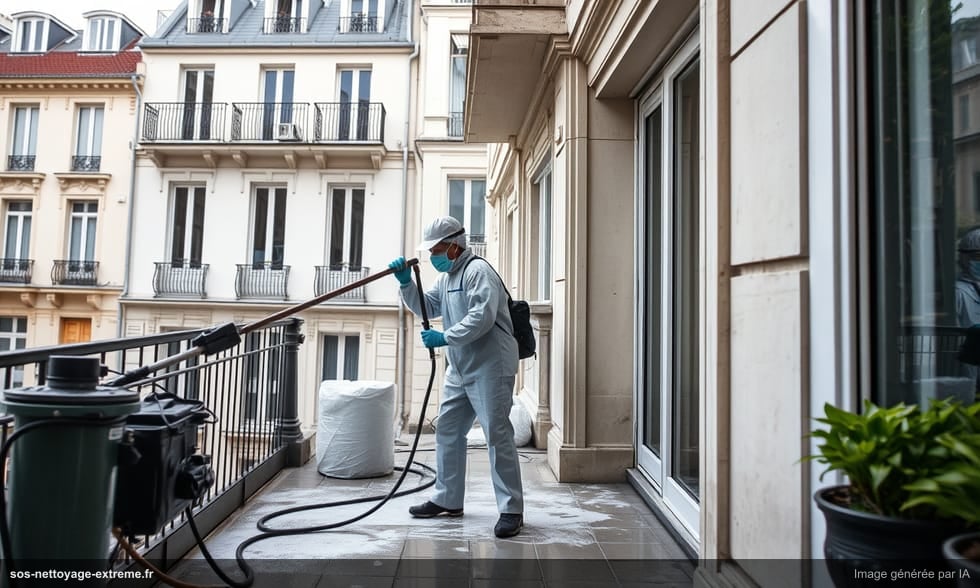 Le nettoyage extrême dans les grandes métropoles françaises