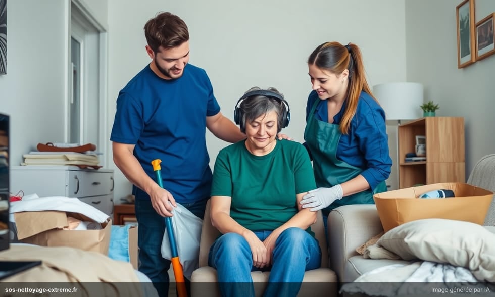 Nettoyage extrême et troubles psychiatriques : l'approche humaine