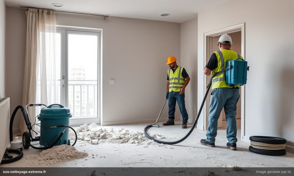 Nettoyage fin de chantier : checklist et prix au m²