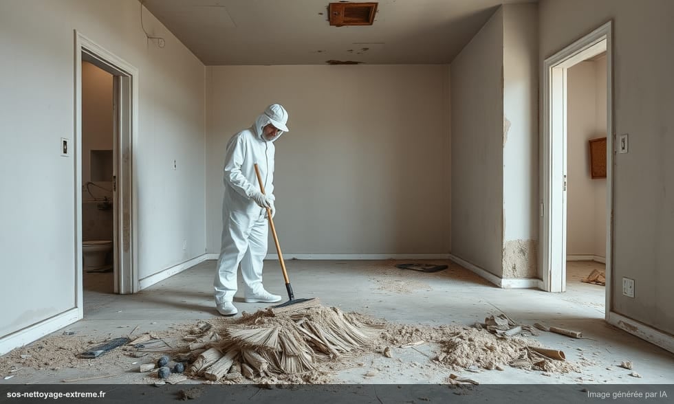 Nettoyage de logement abandonné : étapes de la remise en état