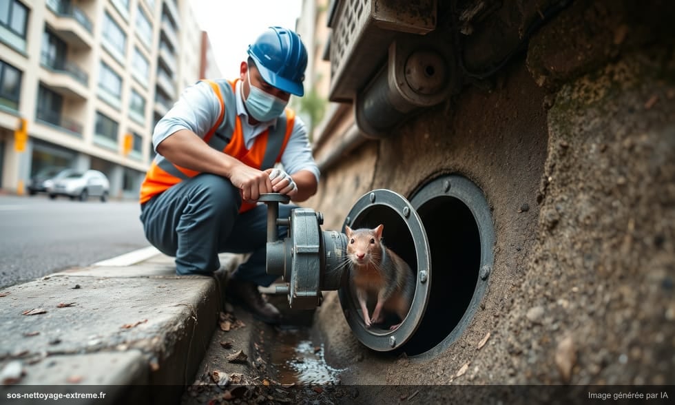 Rats dans les égouts : prévenir la remontée dans les logements