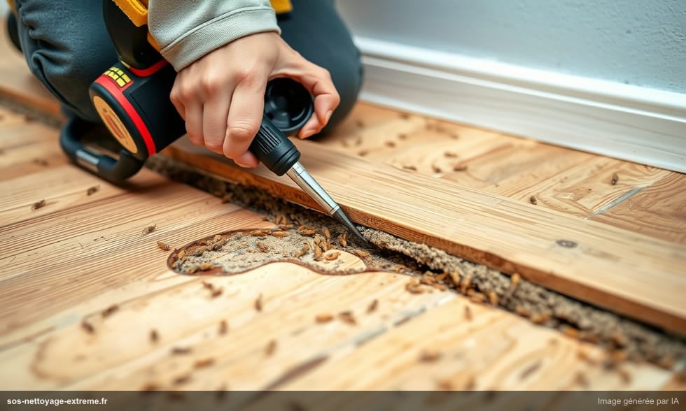 Termites : signes d'infestation et traitement professionnel