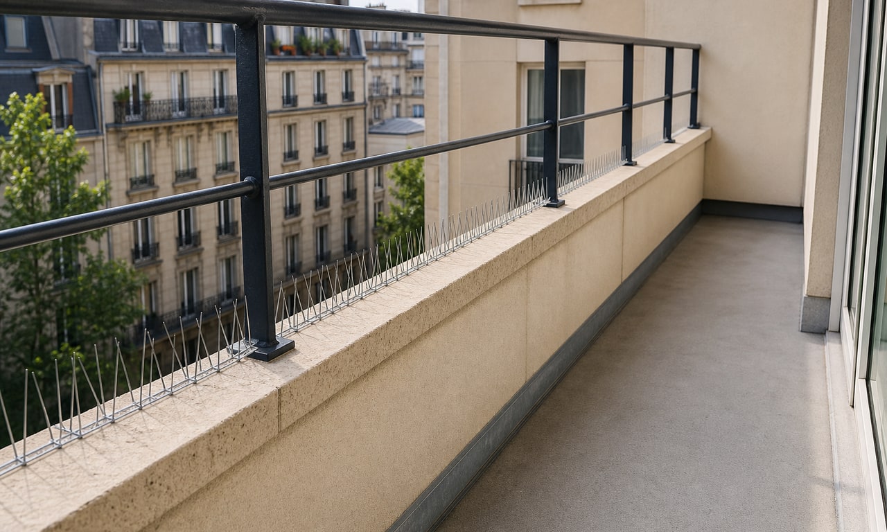 Illustration d’accès protégés après dépigeonnage en France