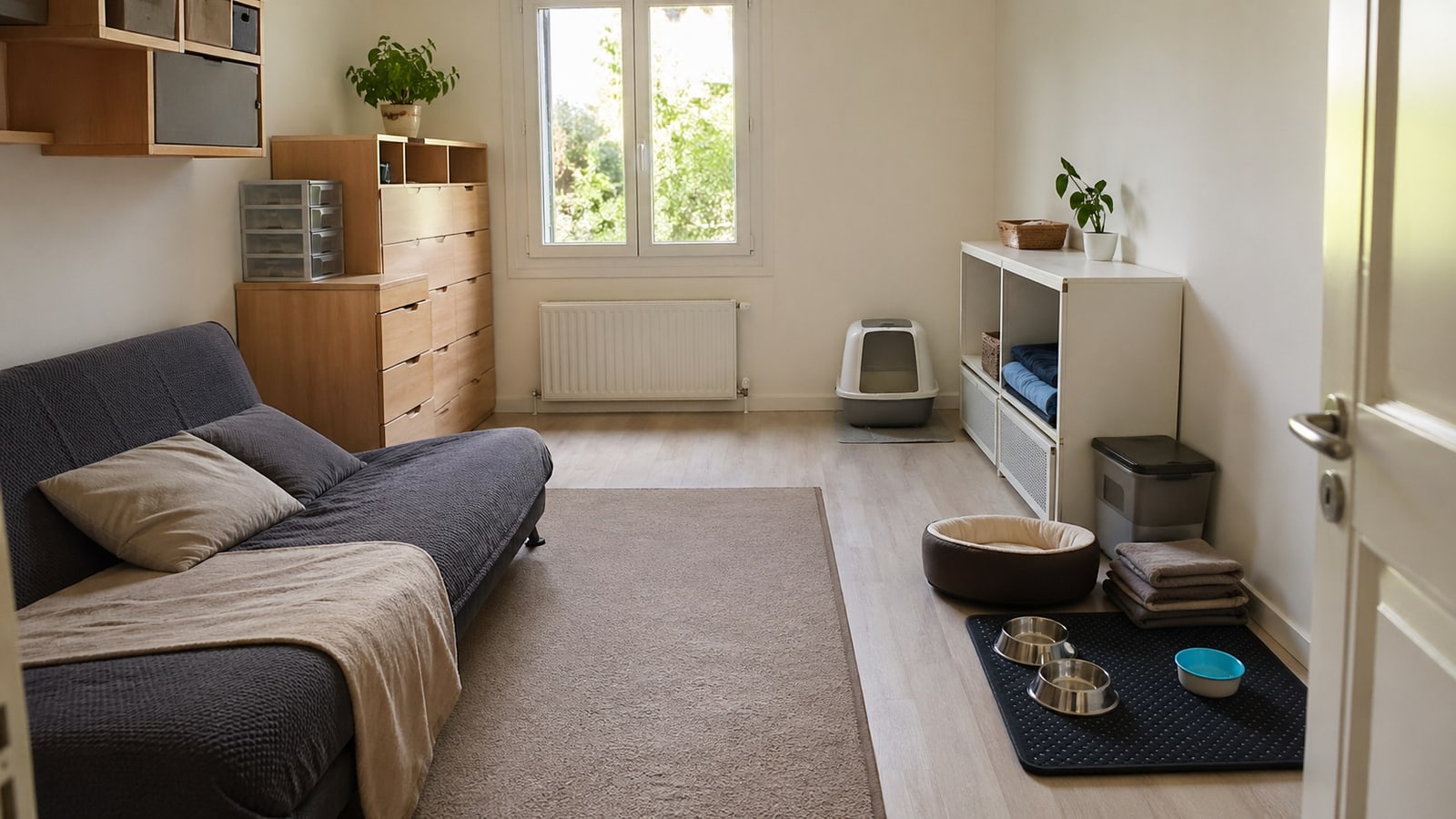 Illustration d’un logement stabilisé après nettoyage syndrome de Noé en France